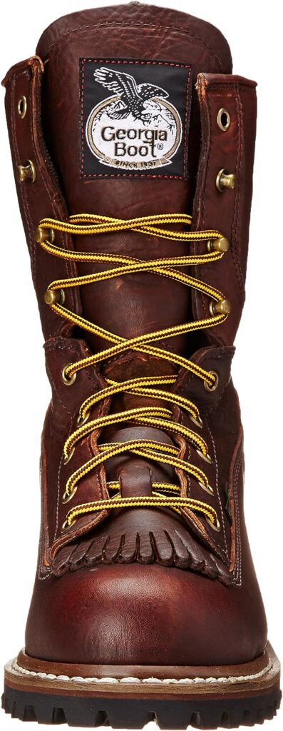 Georgia Boot Mens 8 Loggers G7313 Industrial-and-Construction-Shoes