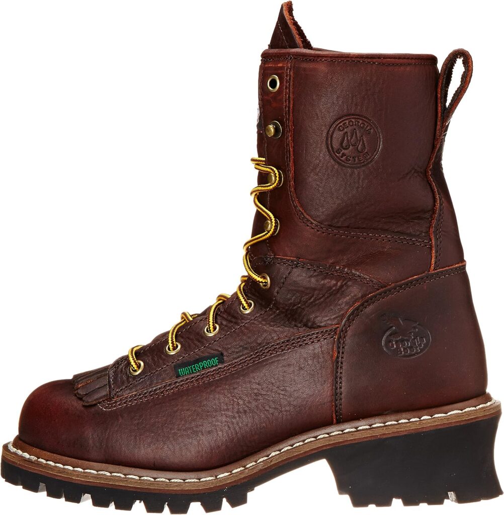 Georgia Boot Mens 8 Loggers G7313 Industrial-and-Construction-Shoes